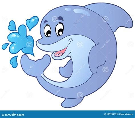 Top 178+ Smiling dolphin cartoon - Tariquerahman.net