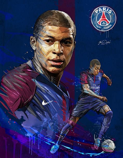 KYLIAN MBAPPE- PSG on Behance