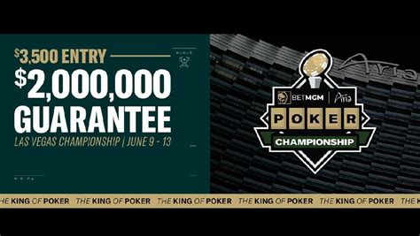 BetMGM Poker Championship Returns to ARIA Las Vegas in June | Poker Industry PRO