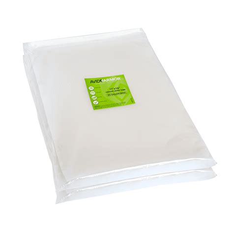 100 Gallon 11x16 Extra Large Pre-Cut Vacuum Sealer Bags for Bulk Meat ...