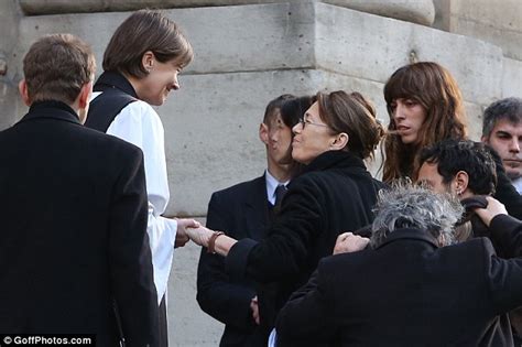 Funeral of British photographer Kate Barry takes place in Paris | Daily Mail Online