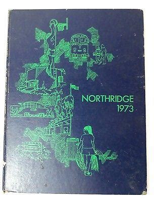 1973 Yearbook Northridge Junior High School California CA Memorabilia ...