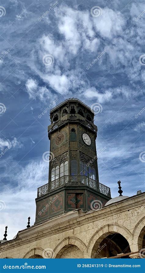 The clock of cairo citadel stock image. Image of ottoman - 268241319