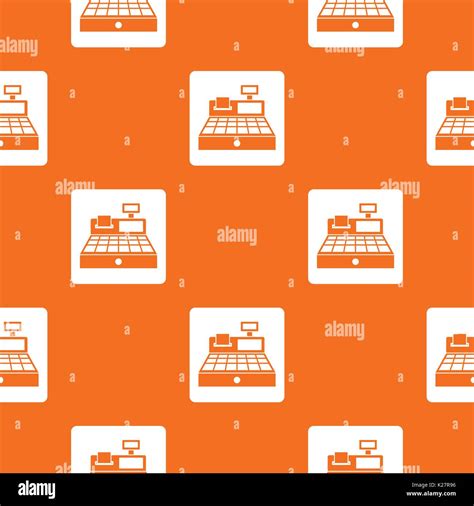 Sale cash register pattern seamless Stock Vector Image & Art - Alamy