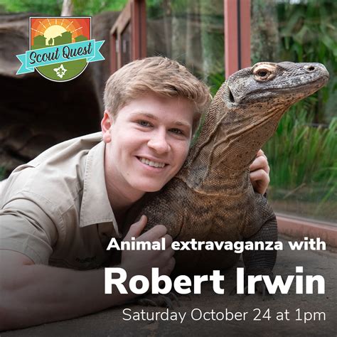 Scout Quest - Robert Irwin at The Australia Zoo | Scouts Victoria ...