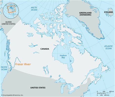 Fraser River Map