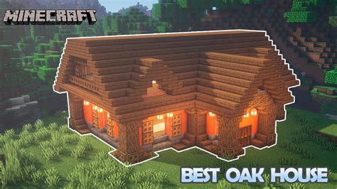 Oak And Concrete House Minecraft : Minecraft how to build an easy ...