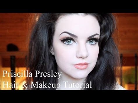 Priscilla Presley Hair & Makeup Tutorial - YouTube