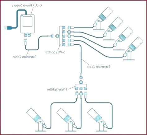 wiring diagram for landscape lighting Low voltage outdoor lighting ...