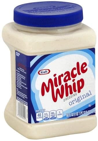 Miracle Whip Original Dressing - 60 oz, Nutrition Information | Innit