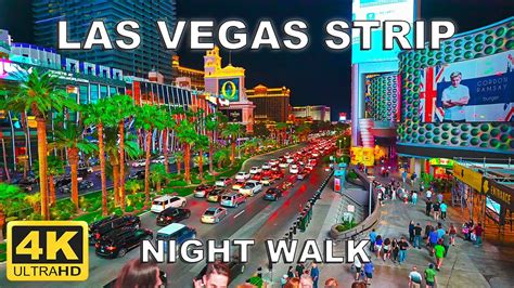 [4K] Las Vegas Strip Night Walking Tour | 2022 | Las Vegas, Nevada USA ...