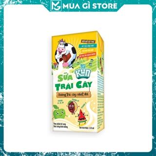 KUN, Sữa KUN, Sữa Trái Cây Nhiệt Đới Thùng 48 Hộp x 110ml | Shopee Việt Nam