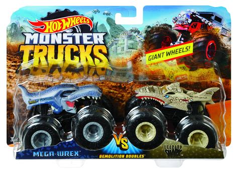 Get ready with the demolition doubles with the Hot Wheels Monster Truck ...