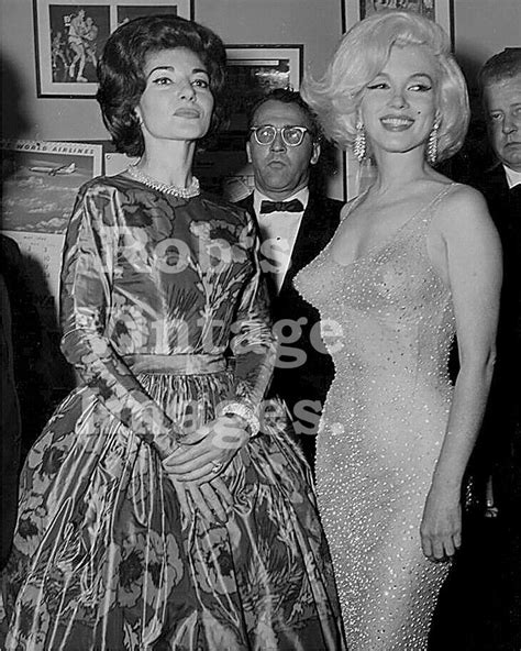 Marilyn Monroe Maria Callas Photo Retro Gala Dress JFK Birthday Party | ubicaciondepersonas.cdmx ...