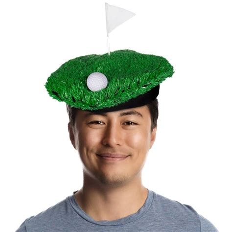 Hole in One Golf Hat | Golf Beret with Ball on Top