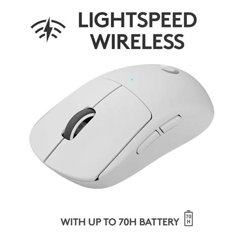 Logitech - PRO X SUPERLIGHT Wireless Gaming Mouse - WHITE - Kimikon