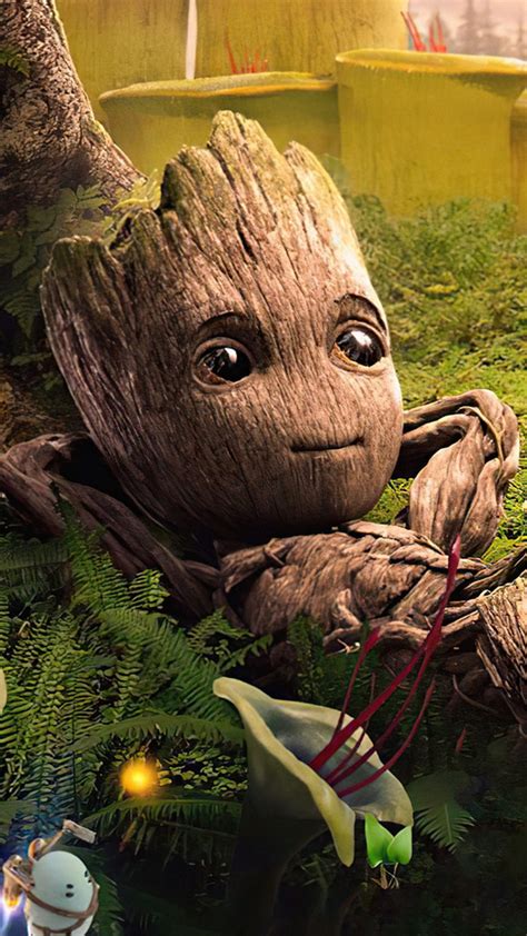 Groot In I Am Groot Movie 4K Ultra HD Mobile Phone Wallpaper