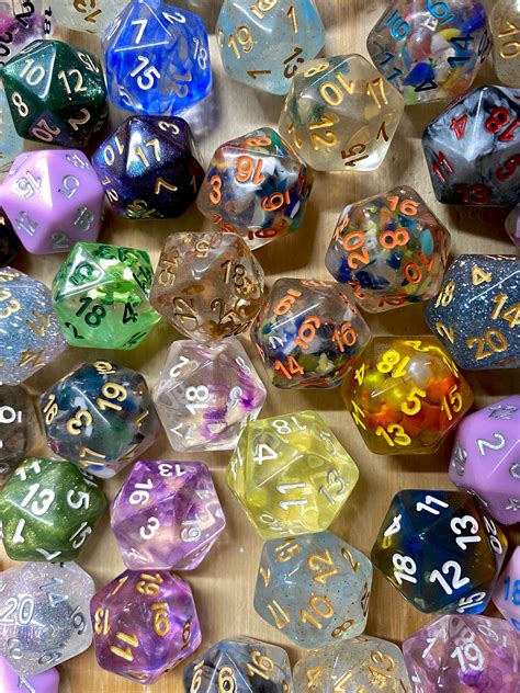 D20 Mystery Dice, dnd dice set, dice grab bag, random d20 dice for ...