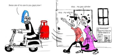 Inflation in India ! | MySay.in | Political Cartoons and Social Views