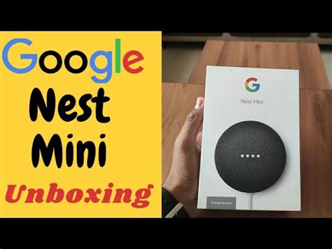 Google Nest Mini(2nd Generation) Unboxing.🔥 - YouTube