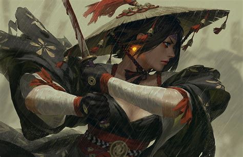 HD wallpaper: Elf Warrior, swords, fantasy, 3d girl, 3d and abstract | Wallpaper Flare