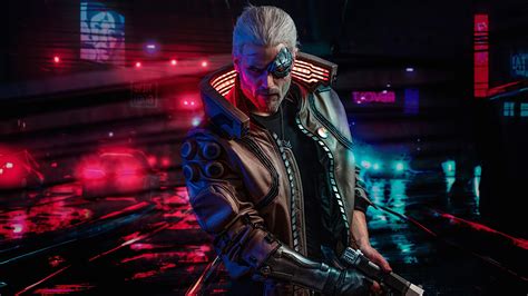 Cyberpunk 2077, Geralt, 4K, #5.1345 Wallpaper