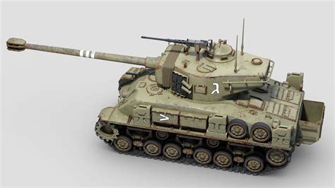 M51 Super Sherman 3D Model $179 - .max .obj .fbx .3ds - Free3D