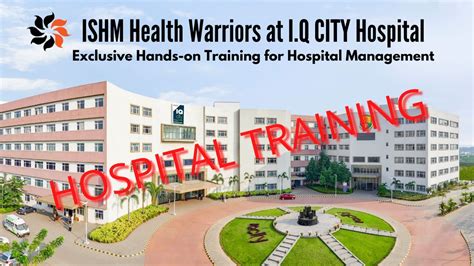 ISHM Health Warriors at I.Q CITY HOSPITAL, Durgapur - YouTube