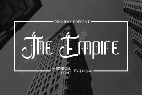 The Empire Font - UpFonts