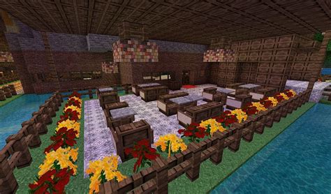 Minecraft Monday: Restaurant - Nicole Jeanette | Minecraft restaurant ...