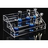 Amazon.com: Home-it Nail Polish Holder Acrylic 5 Step Counter Display Holds Up 60 Bottles: Beauty