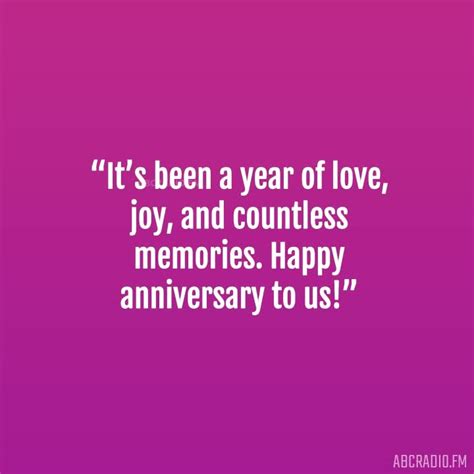 1 YEAR COUPLE ANNIVERSARY QUOTES – AbcRadio.fm