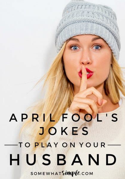 BEST April Fools Jokes For Your Spouse {Video} | Somewhat Simple