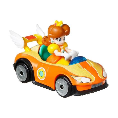 Hot Wheels Mario Kart Princess Daisy Wild Wing