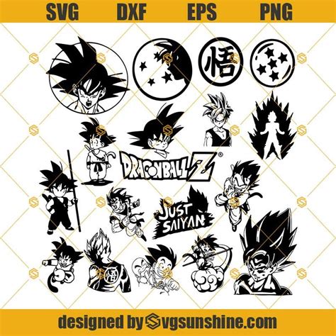 Goku Png, Gohan Ssj2, Digital Svg, Legend Of Korra, Cricut Creations ...