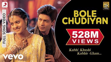 Bole Chudiyan Full Video - K3G|Amitabh, Shah Rukh, Kajol, Kareena, Hrithik|Udit Narayan