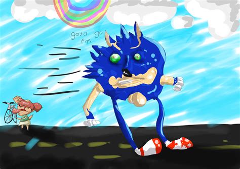 sanic fanart!!! by LoenBoen on DeviantArt