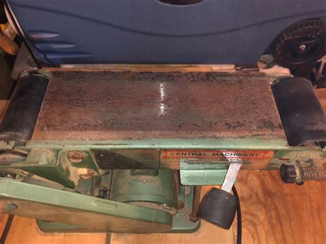 CENTRAL MACHINERY 4" BELT SANDER/6" DISC SANDER