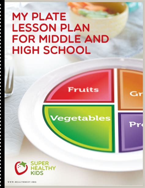 Choose MyPlate Lesson Plan for Middle and High School {Digital Downloa – Health Beet