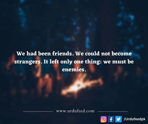 12+ Best Friends become Strangers Quotes in English - Sad