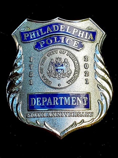 Philadelphia Pennsylvania Police 270’th Anniversary - COLLECTORS-BADGES.COM