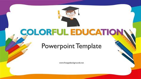 Colorful Education Powerpoint Templates - Education - Free PPT Backgrounds and Templates ...