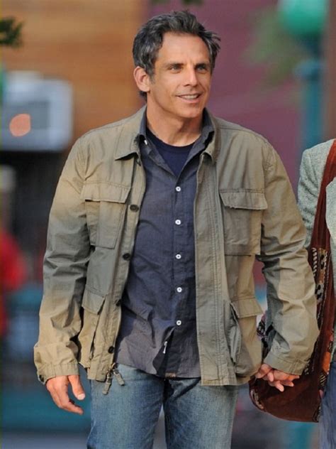 Ben Stiller Actor Zoolander Grey Cotton Jacket - A2 Jackets