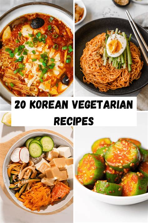 20 Best Korean Vegetarian Recipes - The Odehlicious