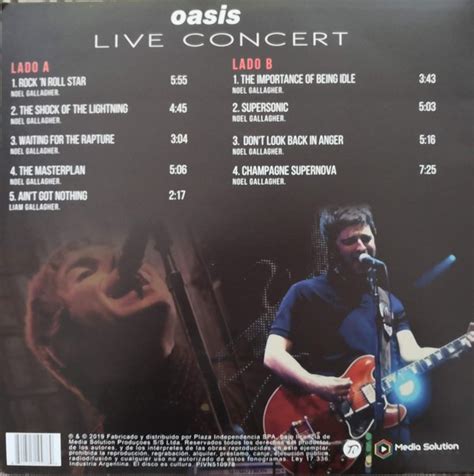 OASIS – LIVE CONCERT – America Dvd