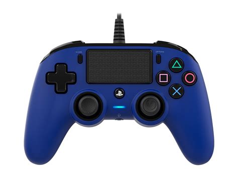 Nacon PS4 Wired Gaming Controller - Blue | PS4 | On Sale Now | at Mighty Ape Australia