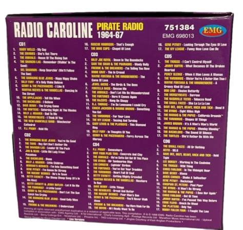 Tony Blackburn Tony Blackburn's Best Songs From Radio Caroline - Pirate ...