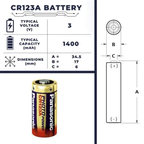 CR123a Battery | Size, Voltage, Capacity, Advantage & Uses