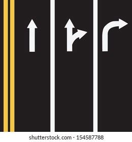 95,971 Road Markings Road Arrows Images, Stock Photos, 3D objects, & Vectors | Shutterstock