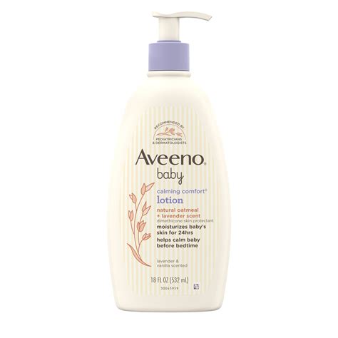 Aveeno Baby Calming Comfort Moisturizing Non-Greasy Lotion, 18 fl. oz - Walmart.com - Walmart.com